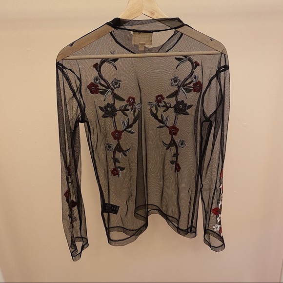 Silence + Noise Mock Neck Long Sleeve - Picture 2 of 6